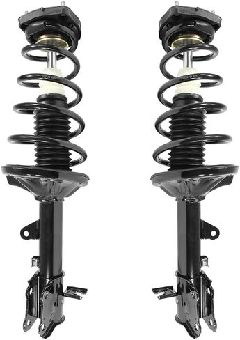 COMPLETESTRUTS - Rear Quick Complete Strut Assemblies with Coil Springs Replacement for 2000-2006 Hyundai Elantra - Set of 2 in Kuwait