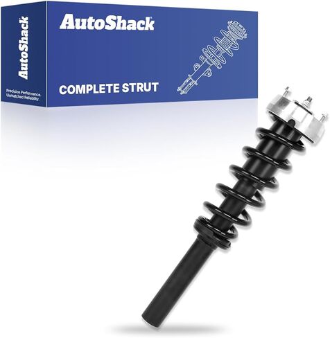 مجموعة دعامة أمامية كاملة ونوابض ملفوفة من AutoShack - جانب السائق أو الراكب لسيارة BMW، X5 2007-2013 X6 2008-2014، AWD L6 3.0L V8 4.4L 4.8L in Saudi Arabia
