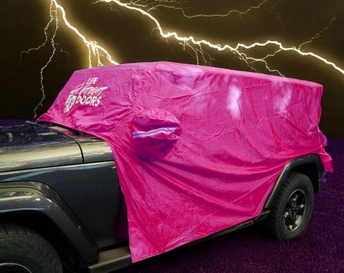 4 Door Cab Poncho (Purple) in Saudi Arabia