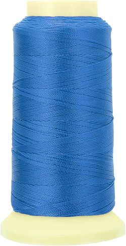 PATIKIL Bonded Thread, 0.2 mm 1094 Yards Polyester Sewing Cord for Weave Bracelets Pendant Ropes Macrame Bookbinding DIY Craft, Yellow in Kuwait
