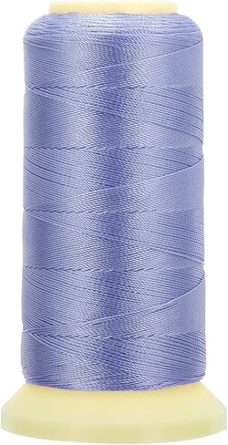 PATIKIL Bonded Thread, 0.2 mm 1094 Yards Polyester Sewing Cord for Weave Bracelets Pendant Ropes Macrame Bookbinding DIY Craft, Yellow in Kuwait
