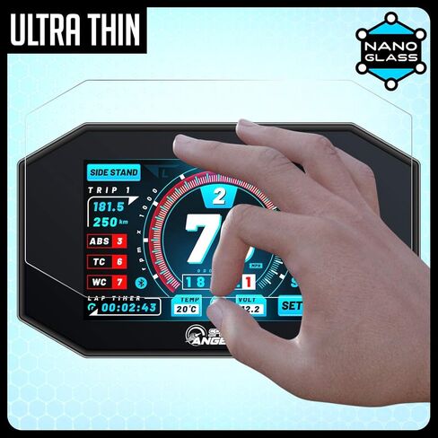 Speedo Angels NANO GLASS Dashboard Screen Protector compatible with HONDA CMX1100 REBEL (2025-) in Kuwait