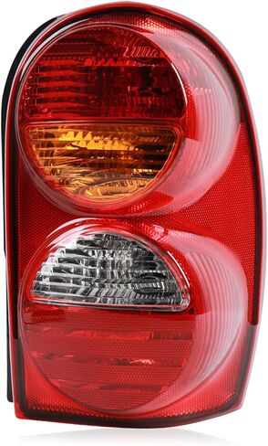 Tail Lights Compatible with 2002-2004 Jeep Liberty Limited Sport Renegade Halogen Type Brake Rear Lamp Taillights Replacement for 55155828AH CH2801149 in Saudi Arabia