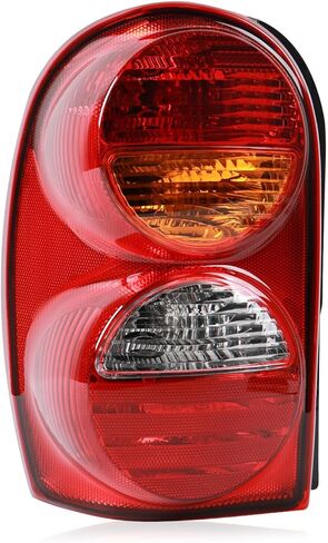 Tail Lights Compatible with 2002-2004 Jeep Liberty Limited Sport Renegade Halogen Type Brake Rear Lamp Taillights Replacement for 55155828AH CH2801149 in Saudi Arabia