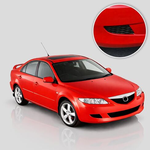 Fog Light Lamp Grille Cover Fit for Mazda 6 2002 2003 2004 2005 2006 2007 2008 - Right & Left Front Bumper Lower Replacement Parts for GJ6A-50-C21 GJ6A-50-C11 in Saudi Arabia
