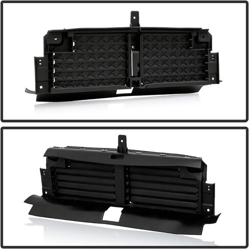 Compatible with 2017 2018 2019 GMC Acadia Upper Front Radiator Active Grille Air Shutter w/Motor 84066562 Replacement in Saudi Arabia