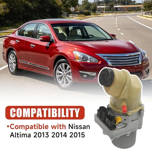Power Steering Pump Compatible with Nissan Altima 2013 2014 2015 Replace 49110-3TA7B, 86-03148R in Saudi Arabia