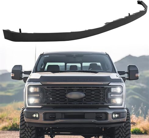 Front Bumper Valance Panel Deflector Assembly Compatible with 2023-2024 Ford F250, F350 Super Duty Tremor, Replace PC3Z-17626-CA in Saudi Arabia