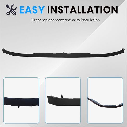 Front Bumper Valance Panel Deflector Assembly Compatible with 2023-2024 Ford F250, F350 Super Duty Tremor, Replace PC3Z-17626-CA in Saudi Arabia