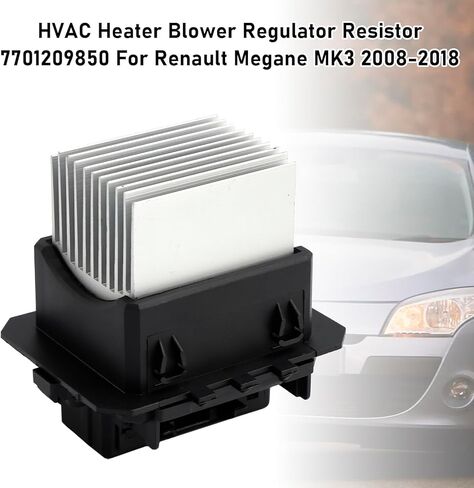 Topteng HVAC Heater Blower Motor Resistor 7701209850 for Renault Megane MK3 2008-2018, Scenic, Twingo, for Peugeot 208, for Citroen C4 - Direct Replacement, Fixes HVAC Fan Speed Issues in Kuwait