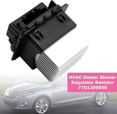 Topteng HVAC Heater Blower Motor Resistor 7701209850 for Renault Megane MK3 2008-2018, Scenic, Twingo, for Peugeot 208, for Citroen C4 - Direct Replacement, Fixes HVAC Fan Speed Issues in Kuwait