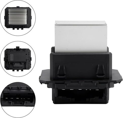 Topteng HVAC Heater Blower Motor Resistor 7701209850 for Renault Megane MK3 2008-2018, Scenic, Twingo, for Peugeot 208, for Citroen C4 - Direct Replacement, Fixes HVAC Fan Speed Issues in Kuwait