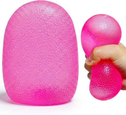 Large Blue Sugar Stress Balls for Boys Girls, Giant Squeeze Fidget Toys for Kids, Squishy Sugar Ball Sensory Toys for Desk Fidget Aid for Teens ＆ Office Workers, Surprise Birthday Gifts in Saudi Arabia