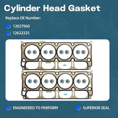 5.3L AFM Dod Camshaft Lifter Kit Head Gasket Set W/Head Bolts Fit For GM Sierra Yukon Chevrolet Silverado Suburban 1500 Gen V L83 5.3L V8 2014-2021 HS26744PT 12499225 12698945 in Saudi Arabia