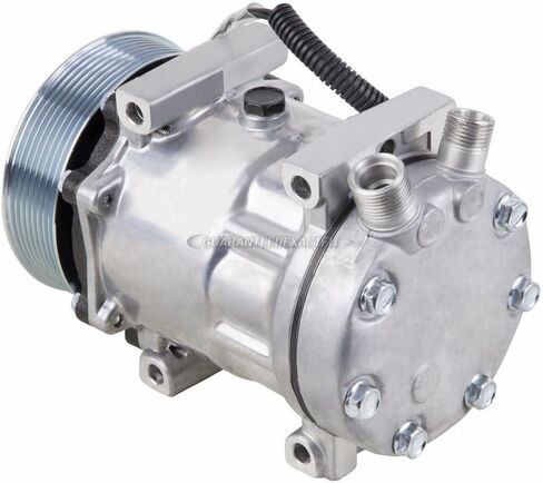 ضاغط مكيف الهواء وقابض تكييف الهواء 8 أخدود 119 مم يحل محل Sanden SD7H15 4822 12v - BuyAutoParts 60-02313NA جديد in Kuwait