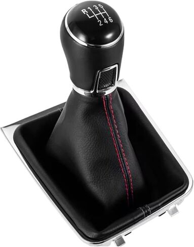 Replacement for VW for Golf 7 Mk7 GTI GTD 2013-2018 Manual Car Accessories 5/6 Speed Interior Gear Shift Knob Lever Dust Boot Cover Gear Stick Cover Head(6 Speed)(6 Speed) in Kuwait