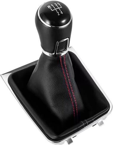 Replacement for VW for Golf 7 Mk7 GTI GTD 2013-2018 Manual Car Accessories 5/6 Speed Interior Gear Shift Knob Lever Dust Boot Cover Gear Stick Cover Head(6 Speed)(6 Speed) in Kuwait