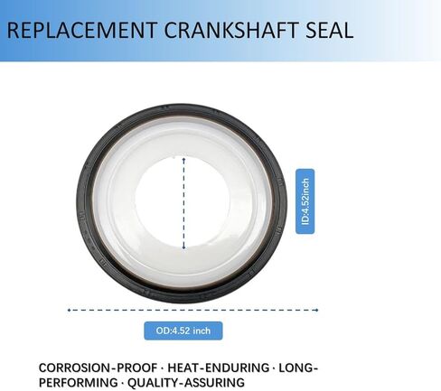 Oil Pan Gasket and Rear Main Seal Set, BS40640 OS30693R 12612350, Compatible with GM Chevy GMC Buick Silverado 2500 V8 5.3L 5.7L 6.0L LS1 LS2 LS3 LM7 LQ4 in Saudi Arabia