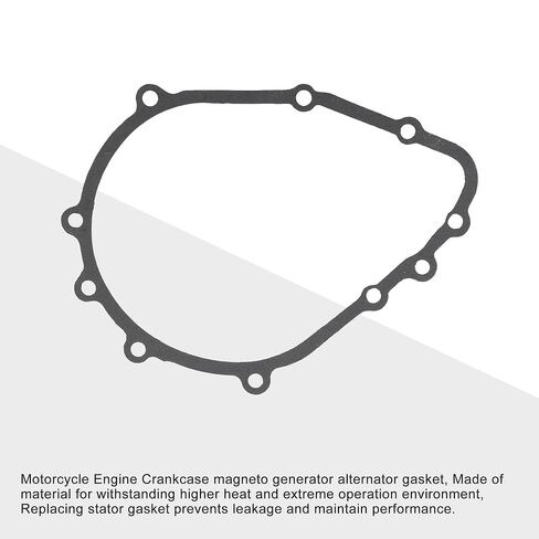 GOOFIT Stator Generator Crankcase Cover Gasket Replacement for ZX6R ZX-6R ZX636 05-06 in Kuwait