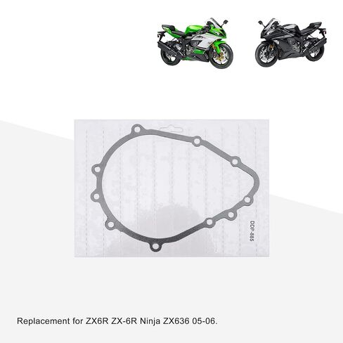 GOOFIT Stator Generator Crankcase Cover Gasket Replacement for ZX6R ZX-6R ZX636 05-06 in Kuwait