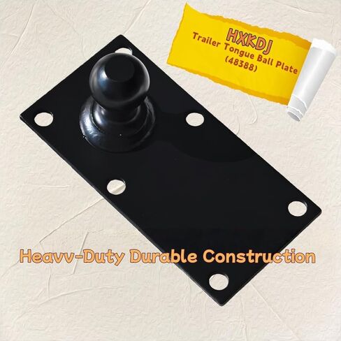 Replacement for Camco Eaz-Lift 48388 Trailer Tongue Ball Plate, Heavy-Duty Trailer Hitch Ball Mount Plate for RV/Trailer Towing Accessories （Does not Include Bolts） in Saudi Arabia