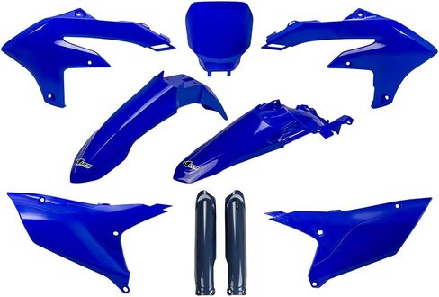 مجموعة UFO Plast البلاستيكية الكاملة باللون الأزرق متوافقة مع Yamaha YZ250F/YZ450FX 2024-2026/YZ450F 2023-2025/YZ250FX 2025 in Kuwait