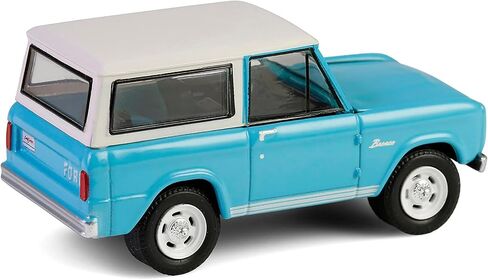 1966 Custom SUV Turquoise Blue with White Top Series 15 1/64 Diecast Model Car by Greenlight 37320A in Kuwait