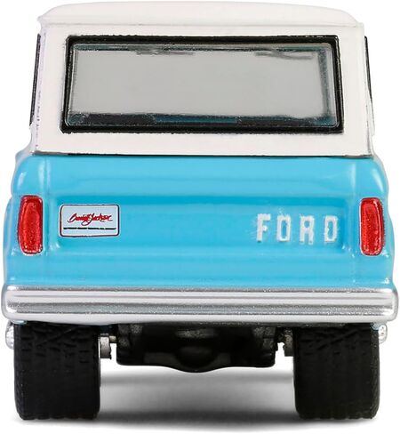 1966 Custom SUV Turquoise Blue with White Top Series 15 1/64 Diecast Model Car by Greenlight 37320A in Kuwait