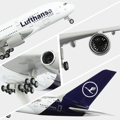 1:242 Luthansa A380 نموذج طائرة سبيكة دييكاست طائرات نموذج طائرة in Kuwait