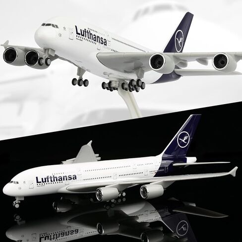 1:242 Luthansa A380 نموذج طائرة سبيكة دييكاست طائرات نموذج طائرة in Kuwait