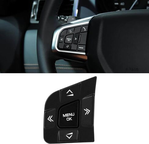 زر عجلة القيادة المتوافق مع Land Rover Discovery Sport TTCR-II 2015-2019، استبدال زر تبديل عجلة القيادة على الجانب الأيسر والأيمن لسيارة Discovery Sport 2015-2019 (LR095537، LR095540) in Kuwait