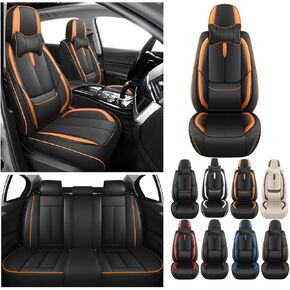 YuCen Car Seat Covers Fit for Chevrolet Equinox 2012-2026 Waterproof Breathable Leather Seat Protector, Airbag-Compatibile Easy to Install&Clean Durable Auto Interior(5 Seats, Black&Blue, Standrad) in Saudi Arabia