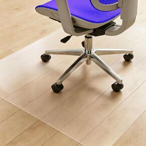 Plastic Chair Mat for Hard Floors, Heavy Duty Anti-Slip Clear Mats Wood/Tile Protector for Rolling Chair, Home & Office Use (36" x 48" Rectangle) in Saudi Arabia
