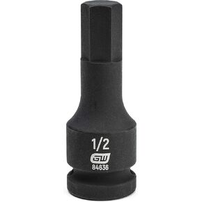 GEARWRENCH 1/2" محرك سداسي الشكل لقمة تأثير SAE مقبس 1/2" - 84636 in Kuwait