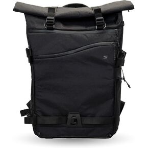 SAKK 25L Rolltop Ranger Camera Backpack – Weatherproof Travel Bag for Creators | Expandable Top, 14 or 16" Laptop Compartment, Padded Camera Cube Insert Included for Canon Nikon Sony in Saudi Arabia