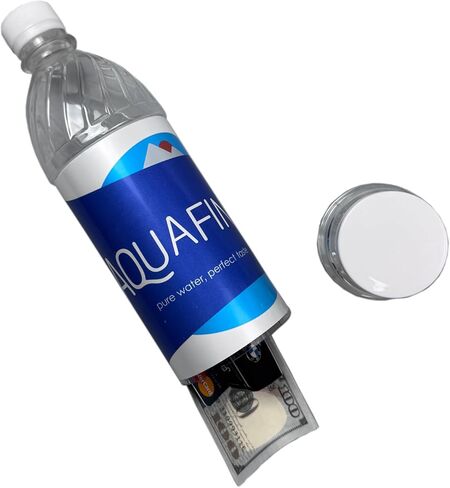 Aquafina Water Bottle Diversion Safe with Hidden Compartment In The Middle - Secret Stash Cup for Cash, Key Cards, Travel & Beach in Saudi Arabia