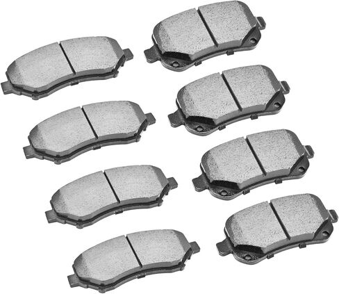 D1273 D1326 وسادات الفرامل الأمامية والخلفية من السيراميك لـ 2008-2012 Chrysler Town & Country، لـ 2008-2012 Dodge Grand Caravan، لـ 2009-2013 Dodge Journey، لـ 2012 Ram C/V، لـ 2009-2012 Volkswagen Routan in Kuwait