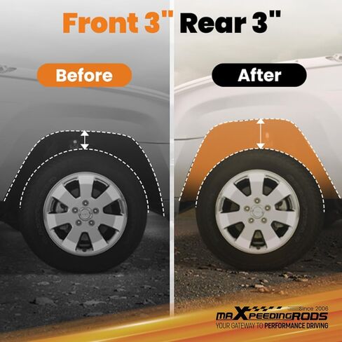 مجموعة رفع الجسم 3 بوصة من maXpeedingrods لسيارة Ford F150 F250 F350 1992-1997 2WD 4WD (استبعاد طراز الديزل) in Kuwait