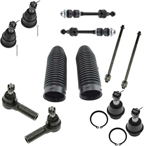 Ball Joint Tie Rod Sway Bar Rack Boot Left Kit for Dodge for Ram 1500 2006-2010 2WD 12pcs Sealed in Saudi Arabia