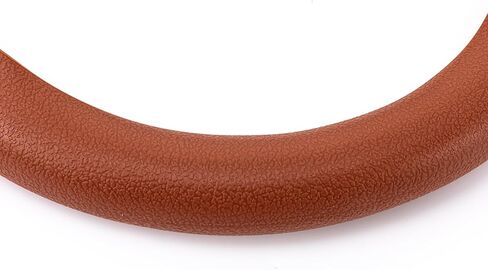 Silicone Steering Wheel Cover, Universal Fit, Brown, Anti-Slip, Soft Touch, for 14-15.7 in Steering Wheels in Saudi Arabia
