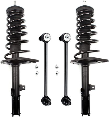 SCITOO - (4 قطع) طقم وصلة شريط تثبيت دعامة خلفية كاملة مناسب لسيارة Toyota Avalon 2006-2012، لسيارة Toyota Camry 2007-2011 in Kuwait