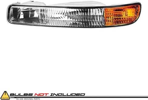 EPIC LIGHTING OE Fitment Replacement Parking Signal Lights Compatible with 1999-2007 Sierra 2000-2006 Yukon [ GM2520174 15199560 GM2521174 15199561 ] Driver Passenger Sides Pair in Kuwait