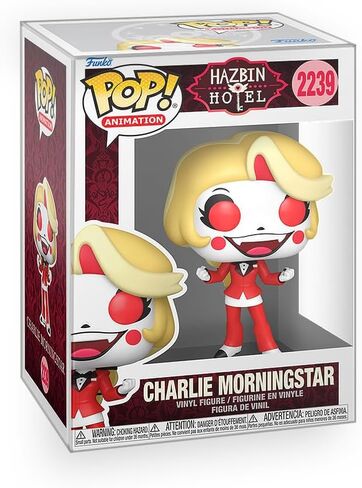 Epic Collectibles Pop Animation: Hazbin Hotel - Charlie Morningstar Vinyl Figure Bundled with Box Protector Compatible for Funko in Kuwait