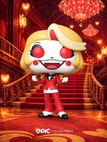 Epic Collectibles Pop Animation: Hazbin Hotel - Charlie Morningstar Vinyl Figure Bundled with Box Protector Compatible for Funko in Kuwait