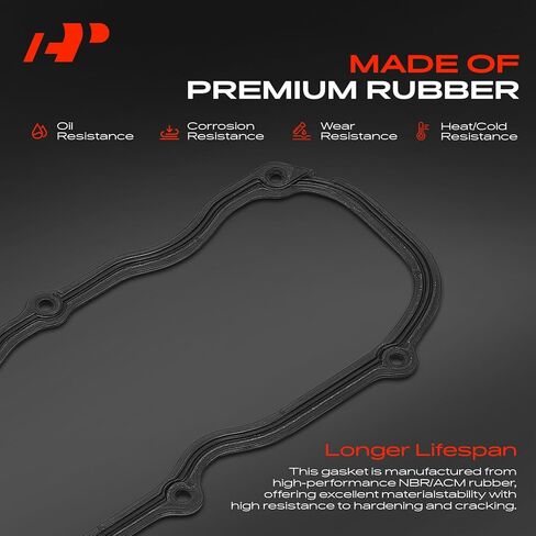 A-Premium Engine Valve Cover Gasket Set Compatible with Ford Explorer 1991-2000, Ranger 1990-2000, Aerostar 1990-1997 & Mazda Navajo 1991-1994, B4000 1994-2000, 4.0L in Kuwait