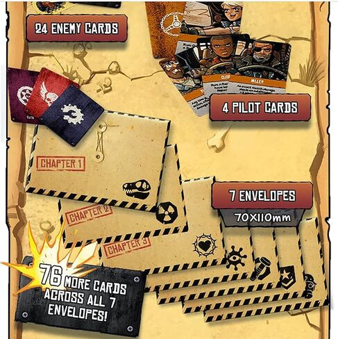 Renegade Game Studios Wreckland Run Solo Board Game Campaign, 1 Player Strategy Game Ages 10+ in Kuwait