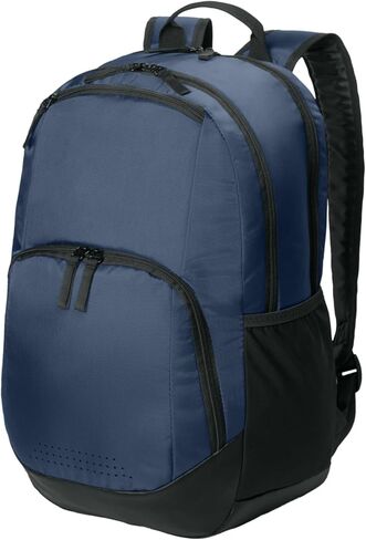 SPORT-TEK Unisex Rec Backpack | Laptop Bag for Women & Men, Gym Backpack with Padded Back & Ventilated Shoe Compartment in Kuwait