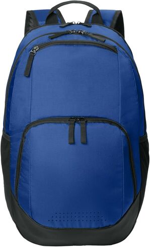 SPORT-TEK Unisex Rec Backpack | Laptop Bag for Women & Men, Gym Backpack with Padded Back & Ventilated Shoe Compartment in Kuwait