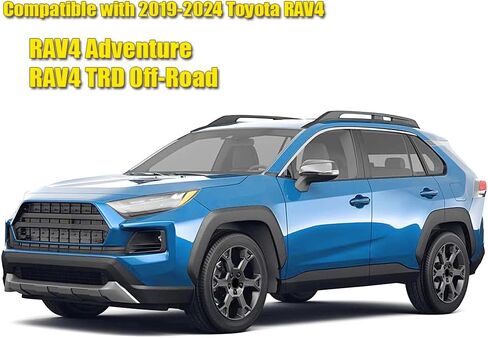 Mudguards Mud Flaps Splash Guards Fenders Compatible with 2019-2024 Toyota RAV4 Adventure / RAV4 TRD Off-Road, 4pcs Mud Guard Kit, Black in Kuwait