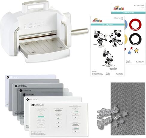 Spellbinders Amazon Exclusive Platinum 6 Die Cutting Machine and Classic Mouse Bundle in Kuwait